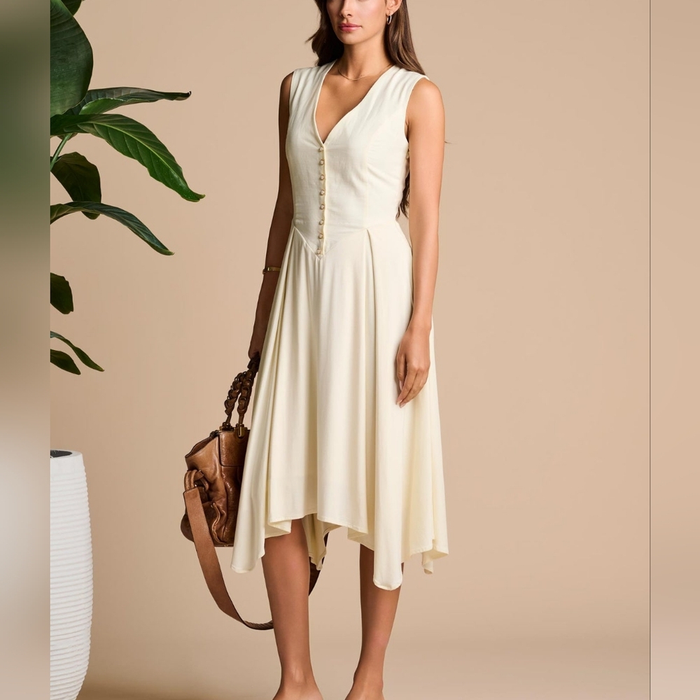 NWT RARE! Coolibar X Mott50 Monroe 2.0 Maxi Dress, UPF, Size Small